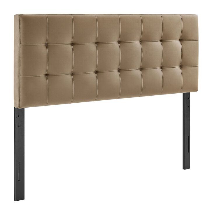 Lily Stain-Resistant Performance Velvet Full Size Headboard