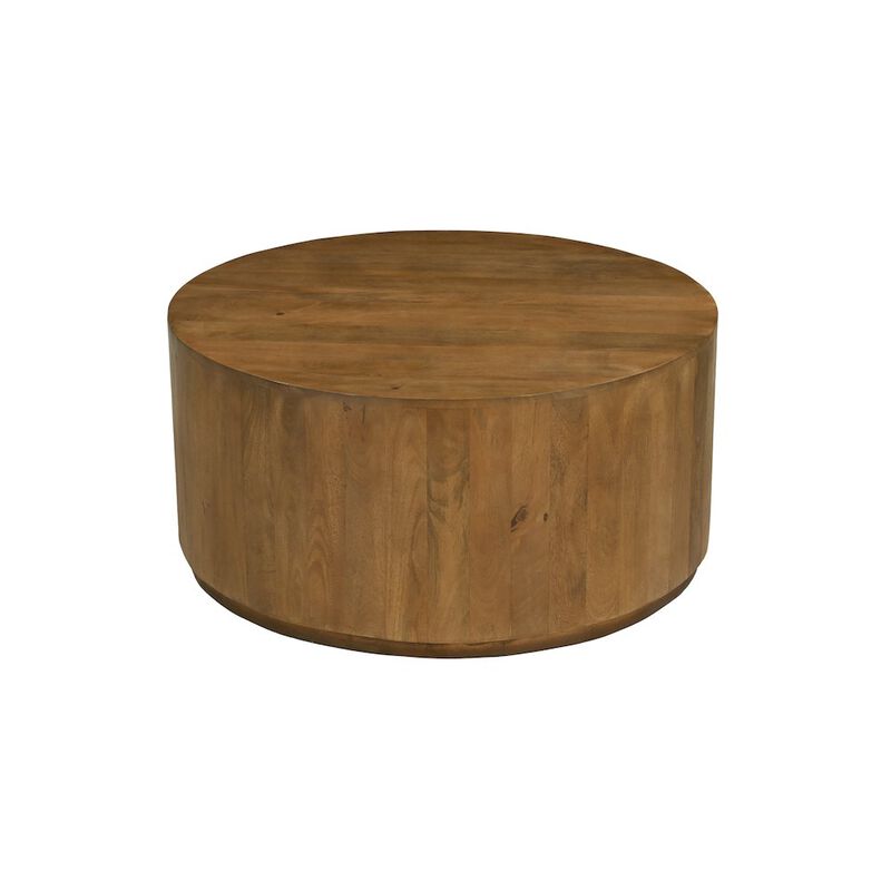 Flagstaff 36 Round Cocktail Table in Spice Tan image number 1