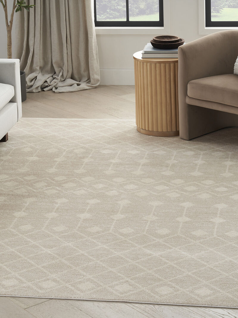 Grafix GRF37 Beige 3'9" x 5'9" Rug