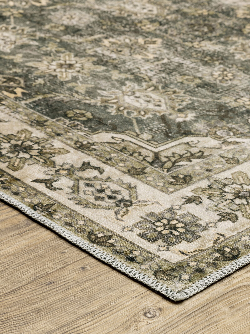 Malibu 5' x 7' Blue Rug image number 1