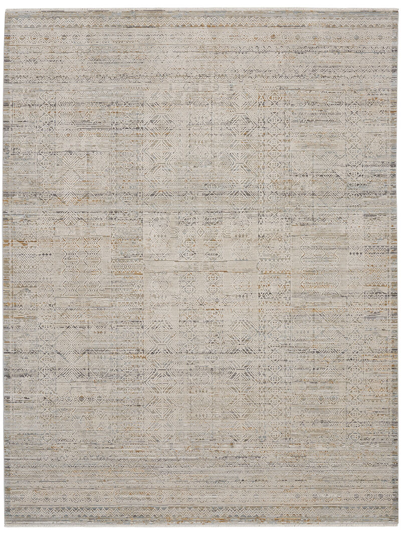 Lynx LNX06 Ivory/Multicolor 7'10" x 10'1" Rug