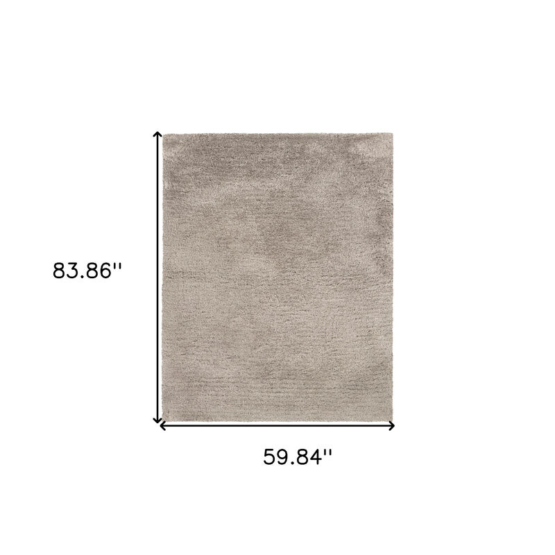 HomeRoots Shag Hand Tufted Area Rug image number 3