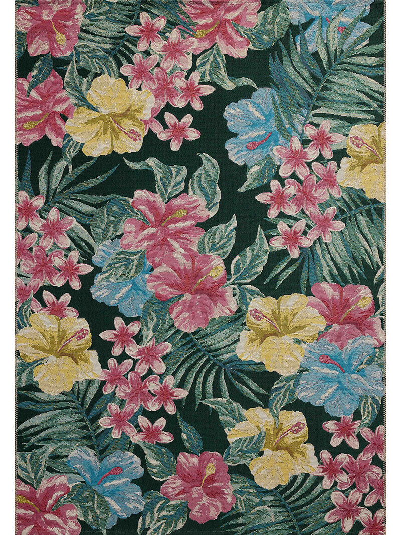 Botanical BOT03 Midnight/Multi 2'5" x 7'8" Runner Rug by Loloi II
