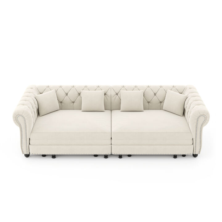 Cagrek Convertible Sleeper Sofa Bed