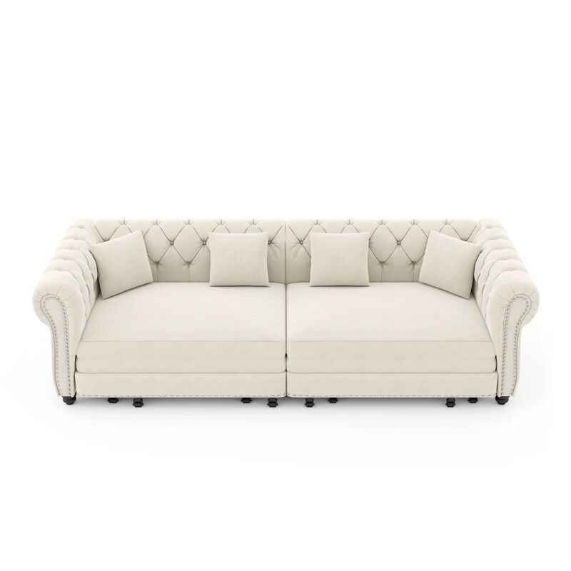 Cagrek Convertible Sleeper Sofa Bed image number 0