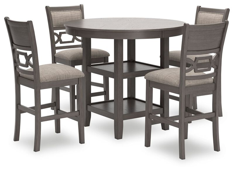 Wrenning 5-Piece Counter Height Dining Set