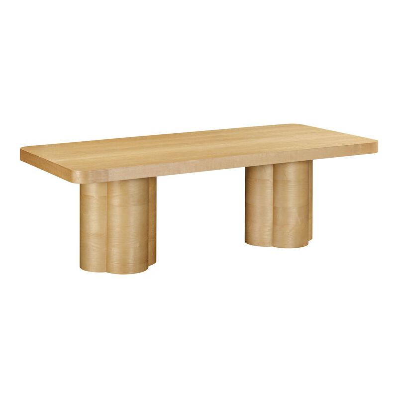 TOV Furniture Bambi Natural Ash Dining Table image number 0
