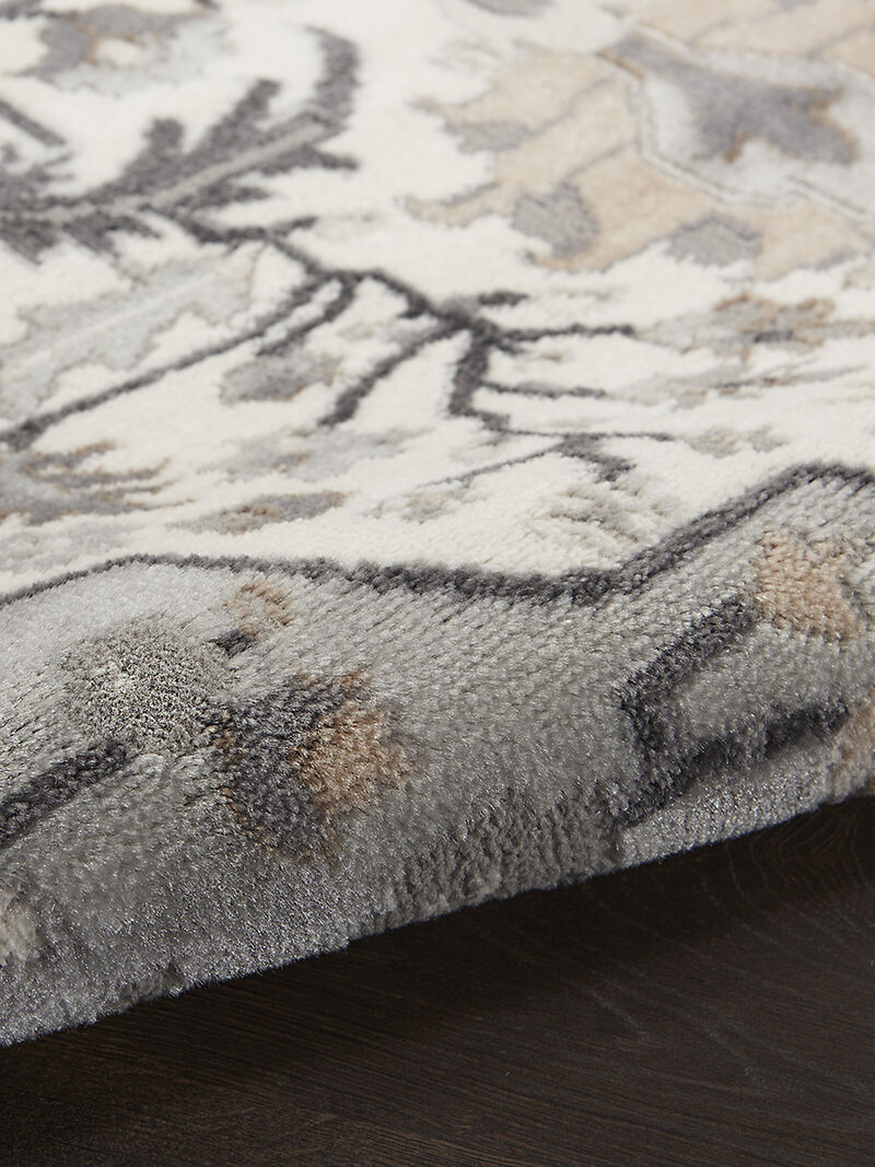 Elation ETN09 Ivory/Gray 7'10" x 9'10" Rug