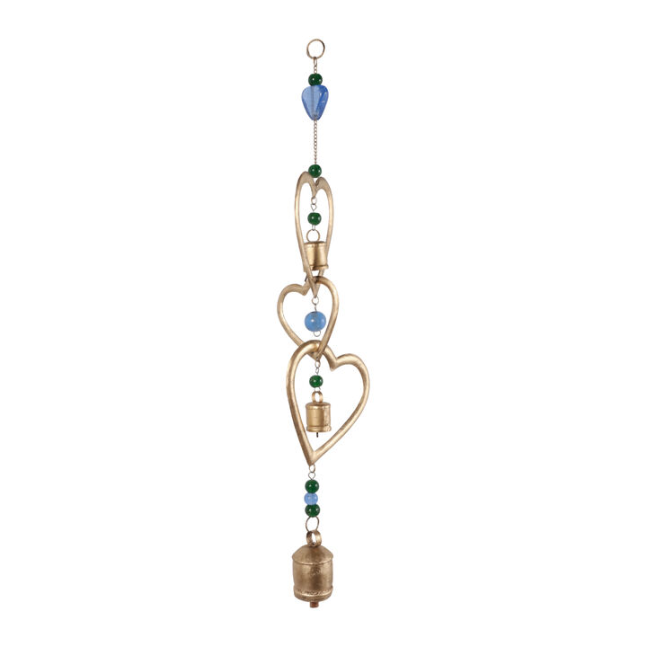 Hanging Hearts Beads Chime