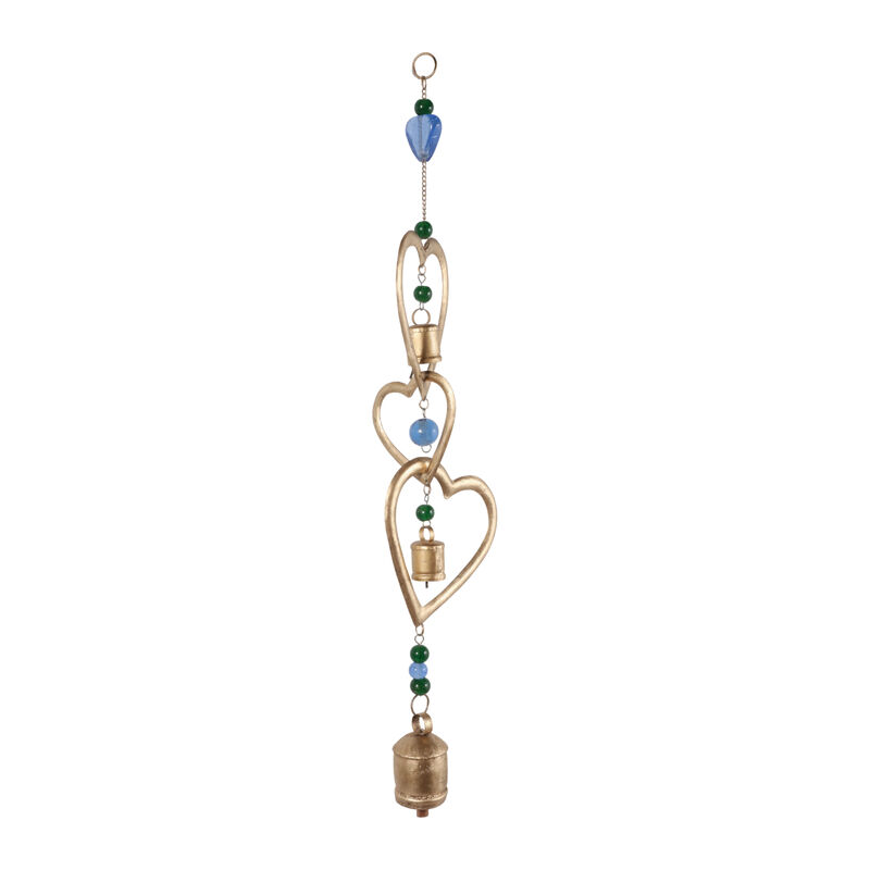 Hanging Hearts Beads Chime image number 1