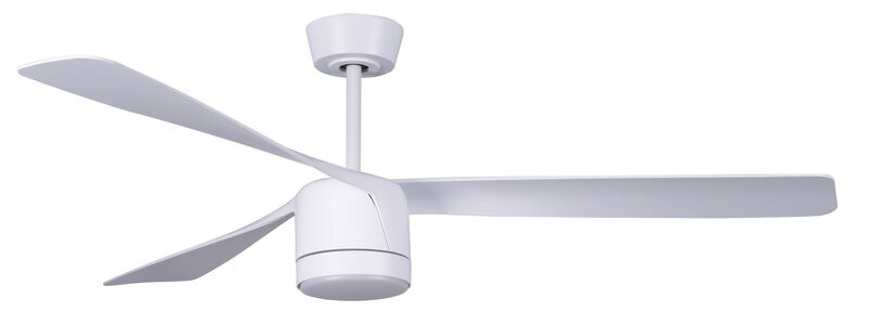 Lucci Air Peregrine 56" Indoor/Outdoor Ceiling Fan with Light and Remote, Modern LED Outdoor Ceiling Fan, Damp Rated, Energy Efficient DC Motor image number 6