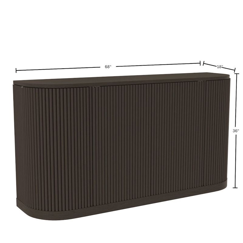 Alpine Furniture Reba Sideboard image number 2