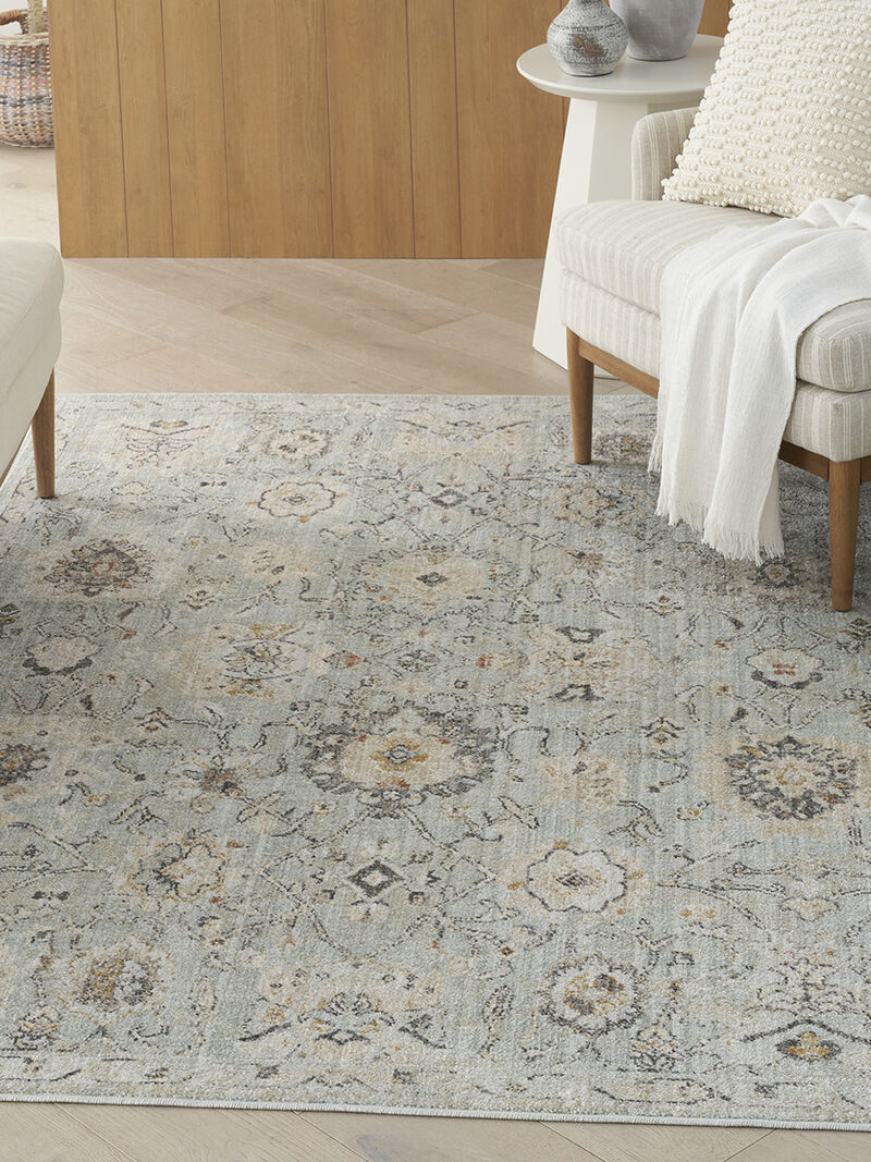 Oushak Home OUS01 Mint 4' x Round Rug