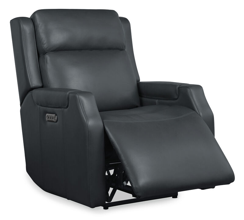 Nelson Zero Gravity Leather Power Recliner with Power Headrest image number 4