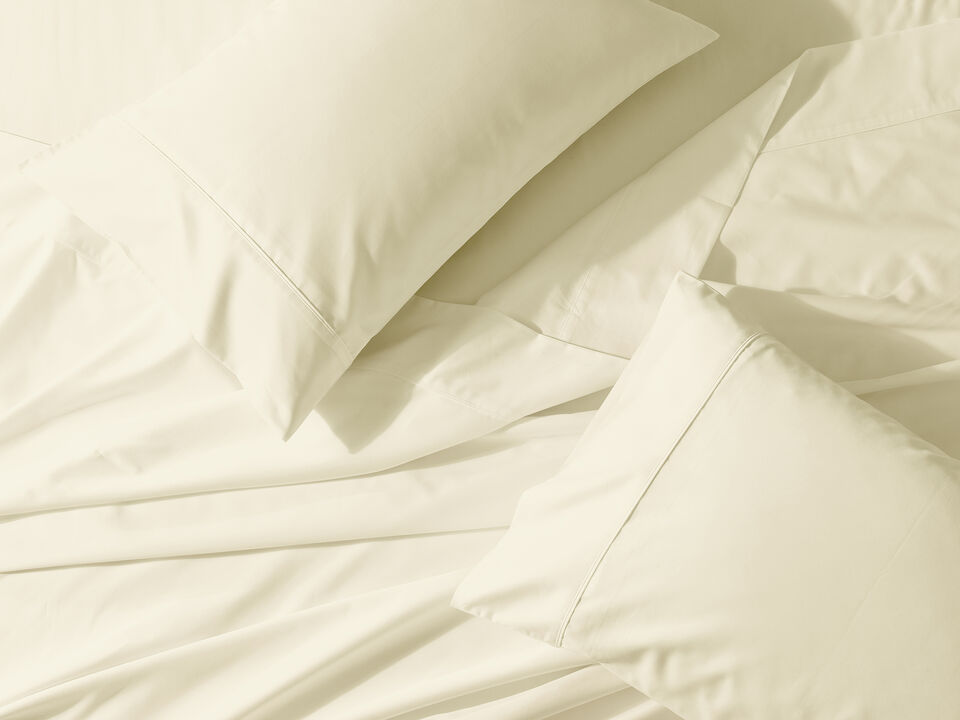 Crisp & Cool Percale Sheet Set - Extra Deep Fitted