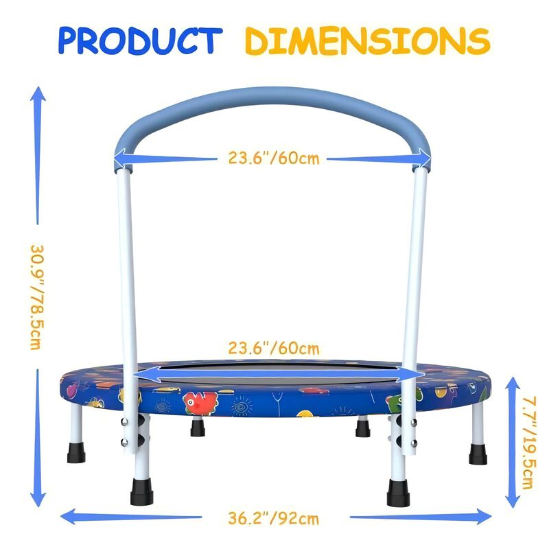 36" Mini Trampoline image number 2
