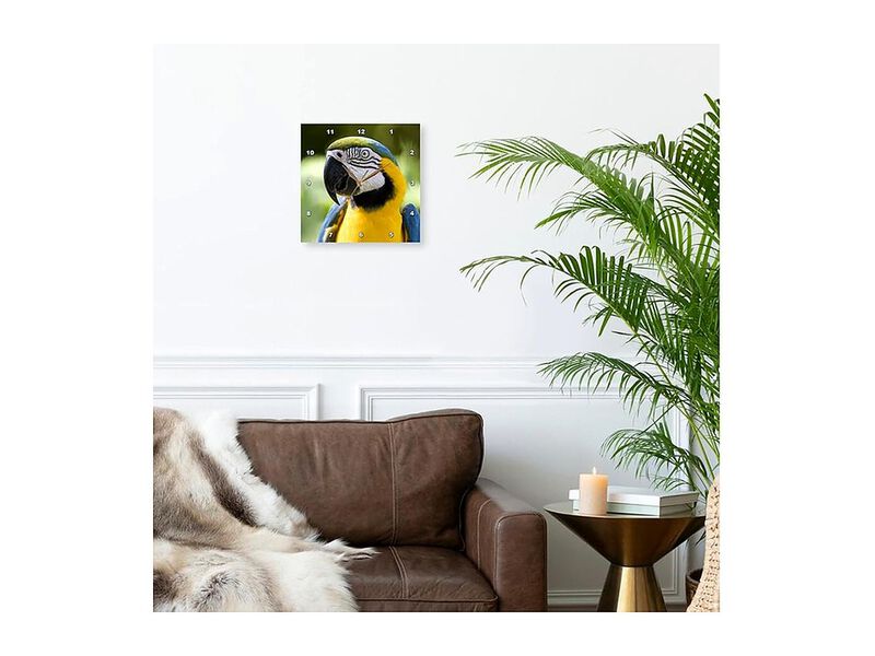 Parrot Wall Clock 10 Inch Home Decor image number 2