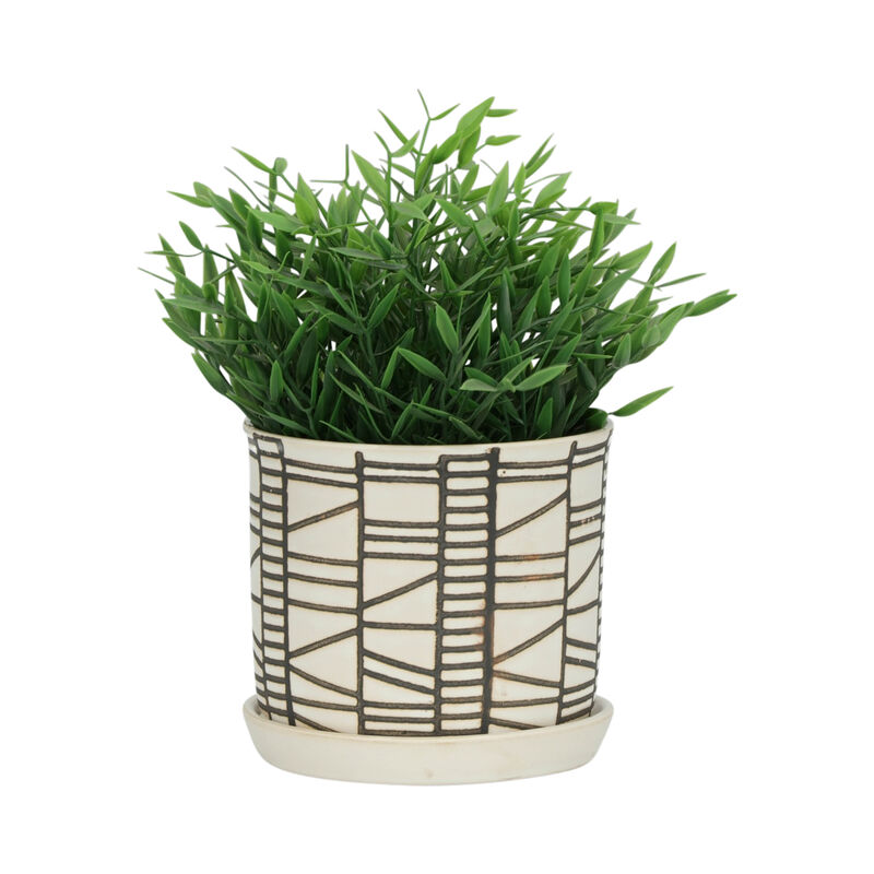 S/2 Ceramic 6/8" Planter image number 2