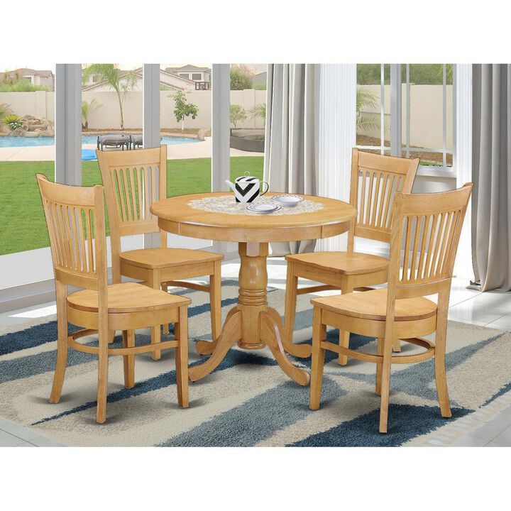 5 PC Table set - Kitchen Table and 4 Dining room chair