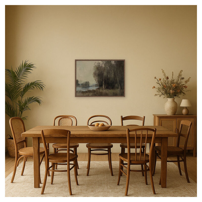 Moody Landscape by Danhui Nai Framed Canvas Wall Art image number 3