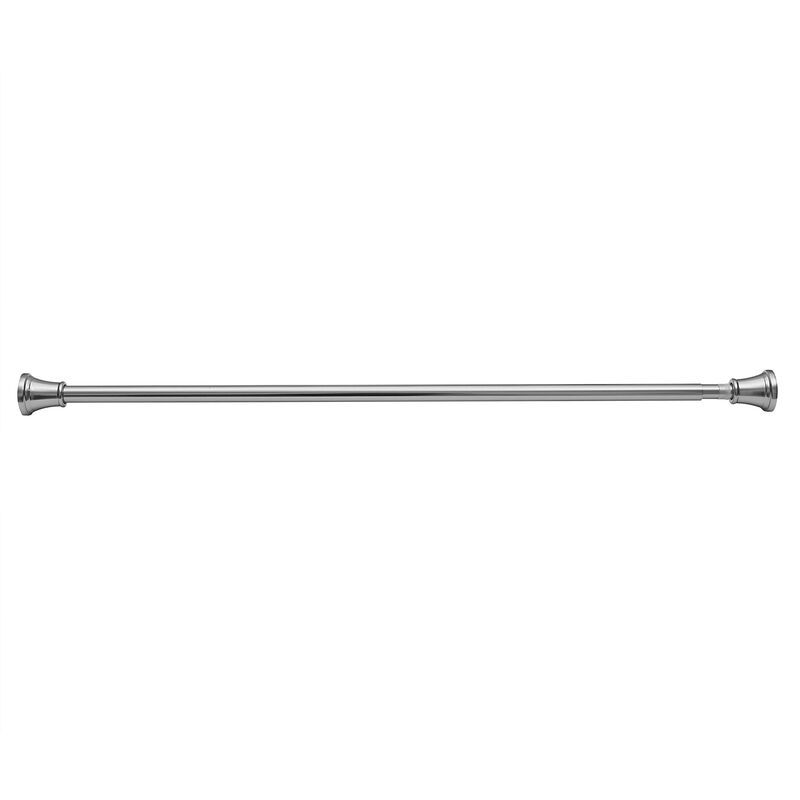 Utopia Alley Adjustable 72-Inch Rust-Proof Aluminum Shower Curtain Tension Rod, No Drill Installation - Extendable, Ideal for Bathroom, Retractable, Wall-to-Wall - Easy to Hang image number 0