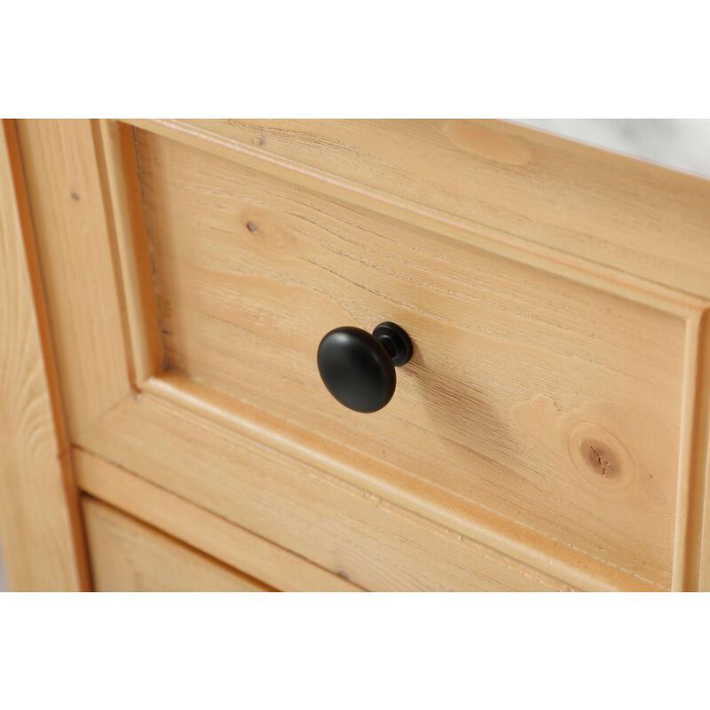 Elegant Kitchen and Bath 30 inch Single bathroom vanity in natural wood