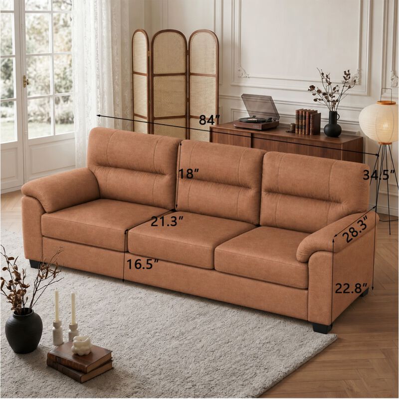 Snund Mid-Century Living Room Couch image number 6