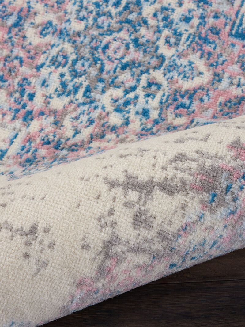 Grafix GRF14 Ivory/Pink 2'3" x 12' Rug