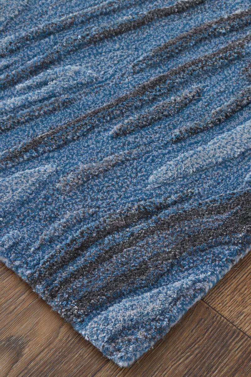 Kawai 8983F Blue/Gray 9' x 12' Rug image number 4