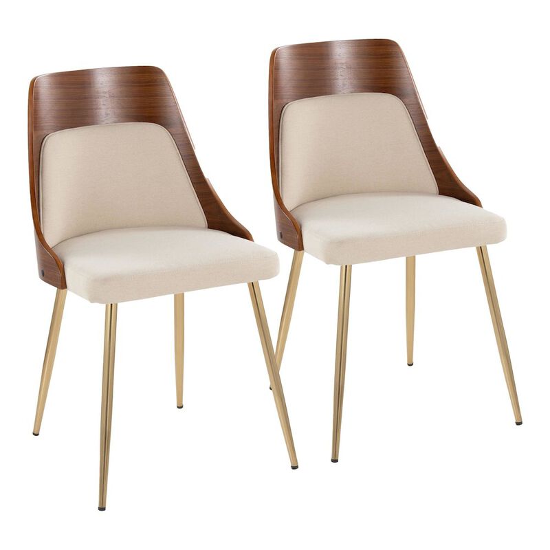 LumiSource Anabelle Chair - Set of 2