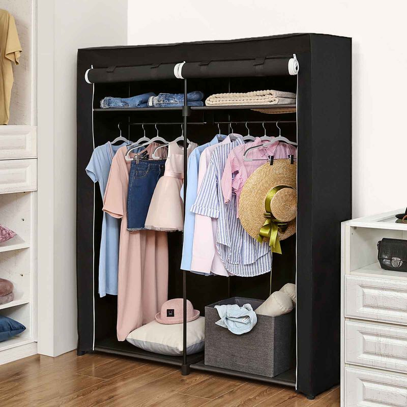 BreeBe Wardrobe with Hanging Rods