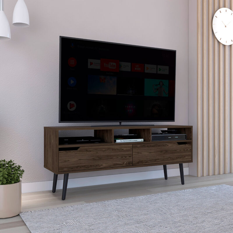 Frufgi Open Shelves Tv Stand image number 1