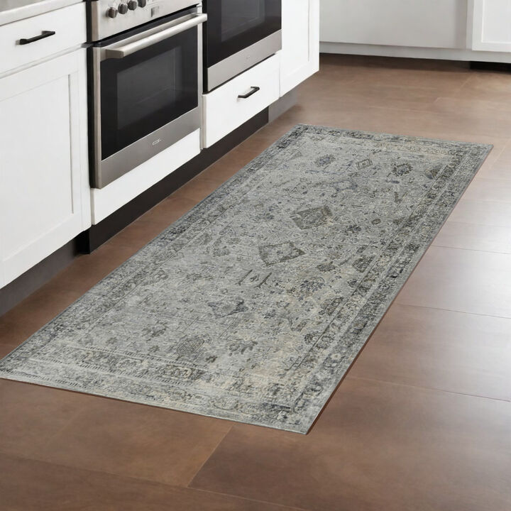 HomeRoots Medallion Area Rug