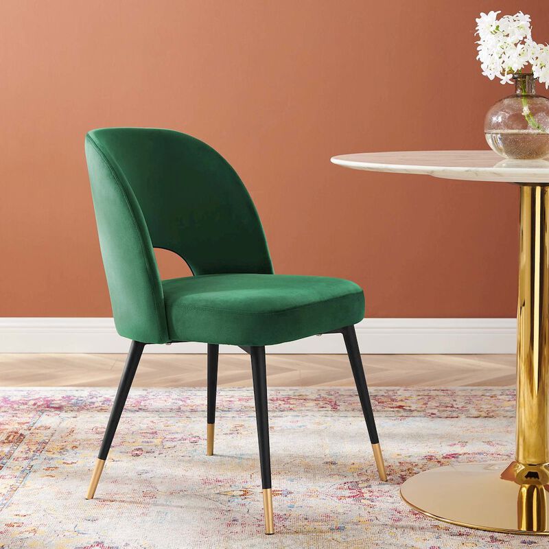 Rouse Performance Velvet Dining Side Chair image number 6