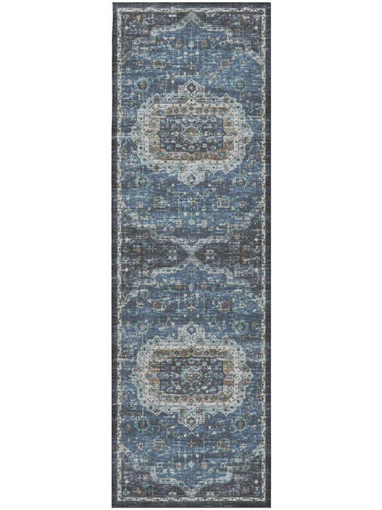 Tuscany TU4 Blue 2'6" x 8' Rug
