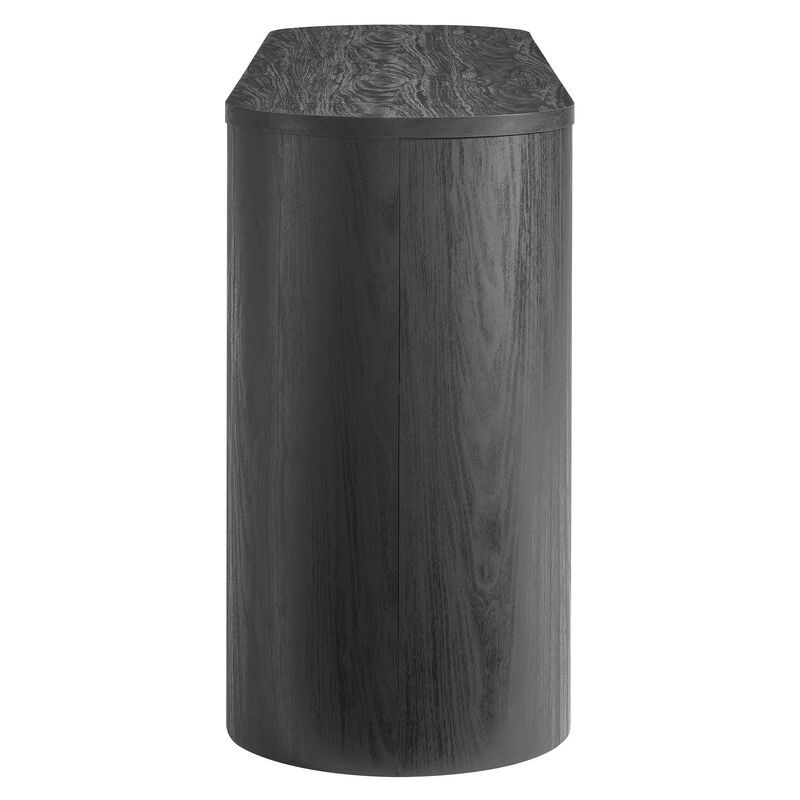 Duval 71" Rounded Sideboard Storage Cabinet image number 6