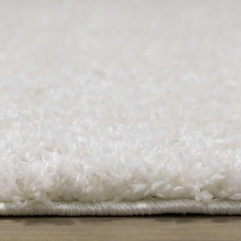 Novelle Home Palmer Soft White Neutral Shag Rug, 6'7 x 9'6 image number 6
