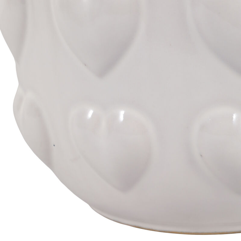 S/2 6/8" Hearts Planters image number 4