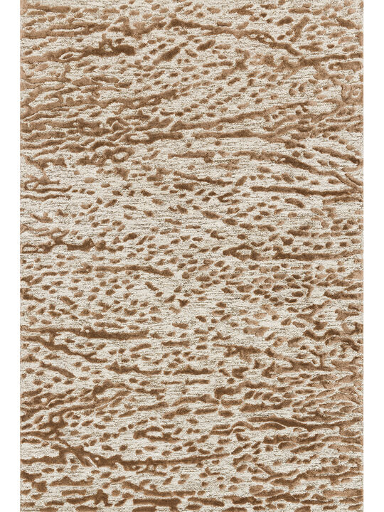 Juneau JY01 Oatmeal/Terracotta 18" x 18" Sample Rug