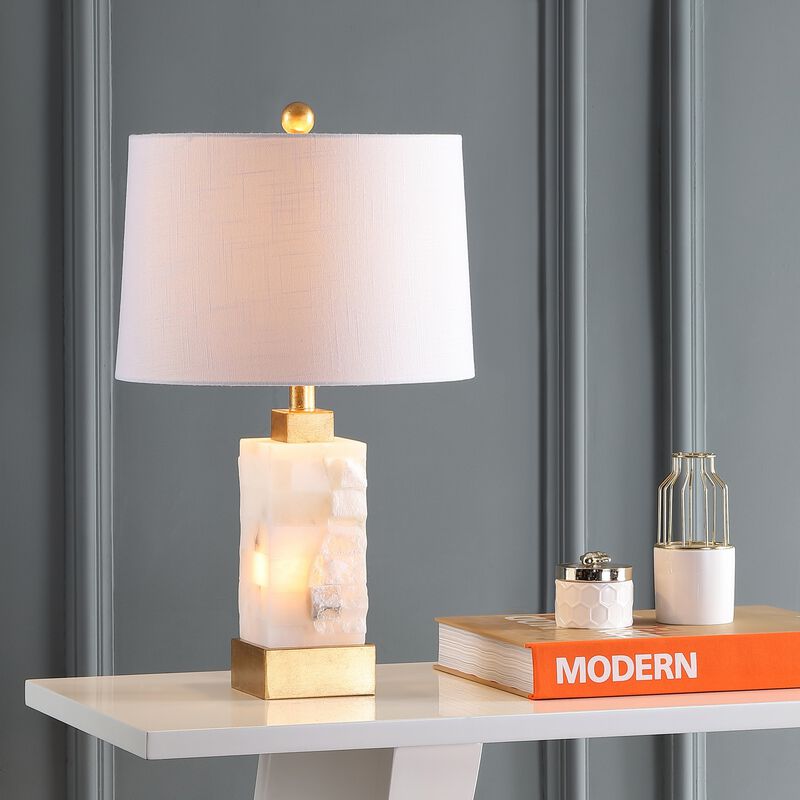Eloise Alabaster/Metal LED Table Lamp