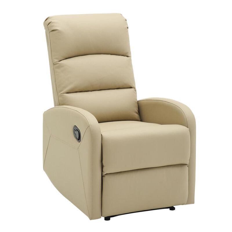 LumiSource Black PU Dormi Recliner Chair
