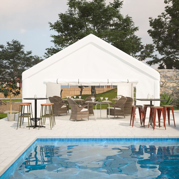 Mondawe 20x20FT Heavy Duty Party Tent - Waterproof Wedding Canopy with Removable Walls