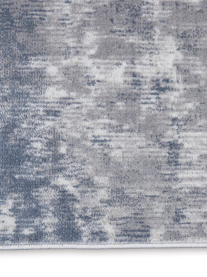 Rustic Textures RUS05 Gray 6' x 9' Rug