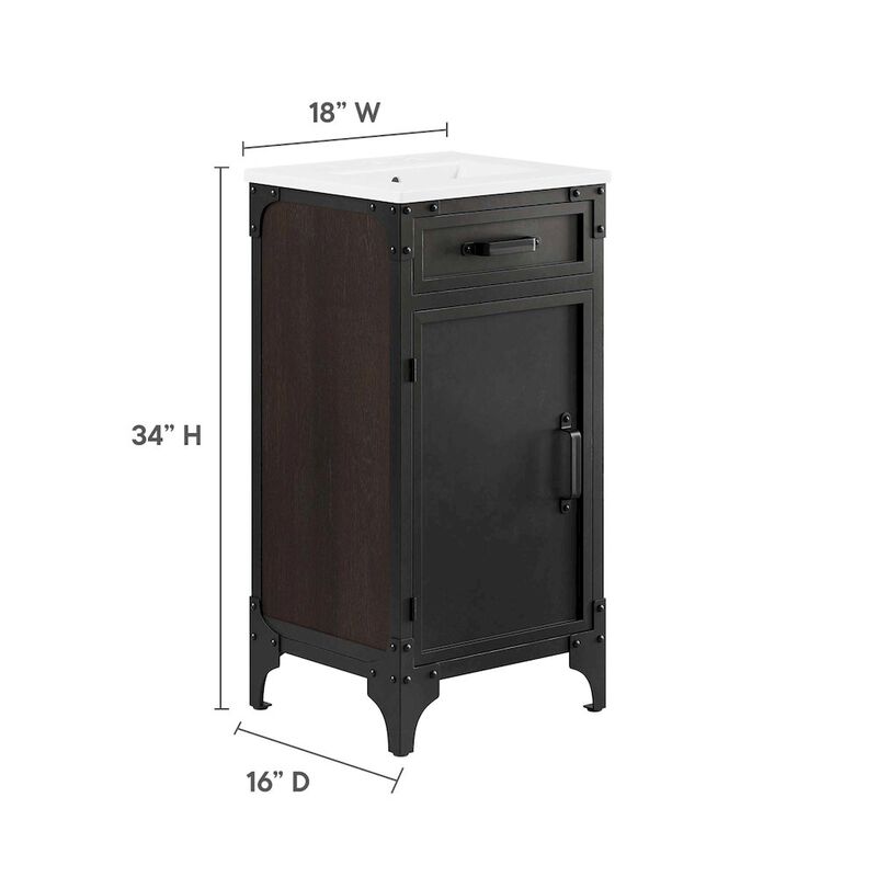 Steamforge 18" Bathroom Vanity image number 1