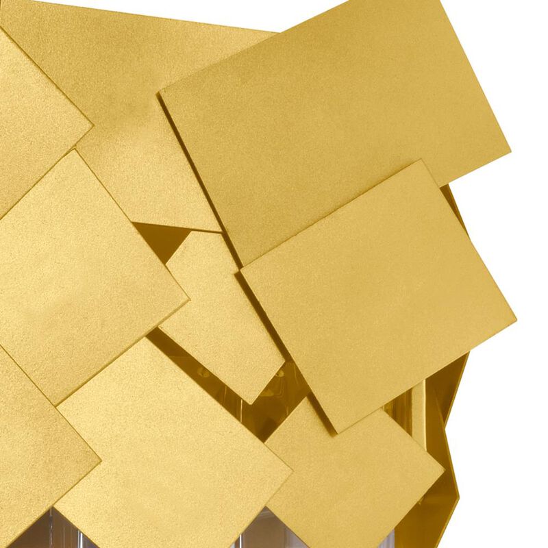 Panache 1 Light Wall Light With Medallion Gold Finish