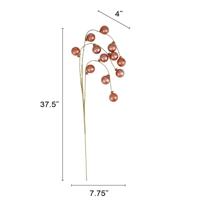 Golden Blush Ball Spray in Polyethylene and Iron