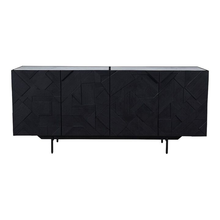 Moe's Home Collection Kattan Sideboard Black