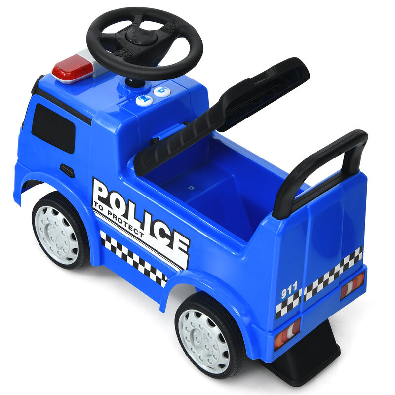 Kids Push Ride-On Car with Sliding Seat Design and Steering Wheel image number 4