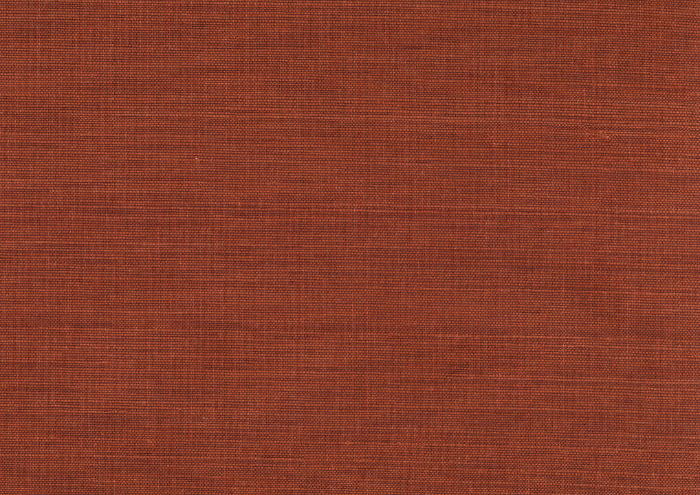 Kokoro Red Sisal Grasscloth Wallpaper