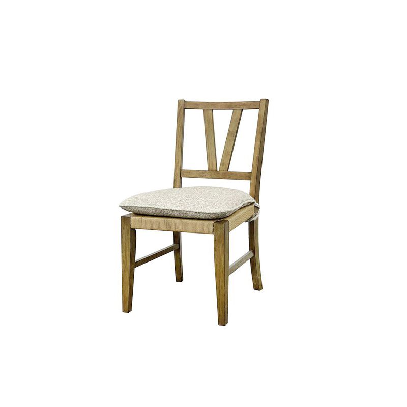 Bernards Magnolia Slat Back Chair - Cashew image number 2
